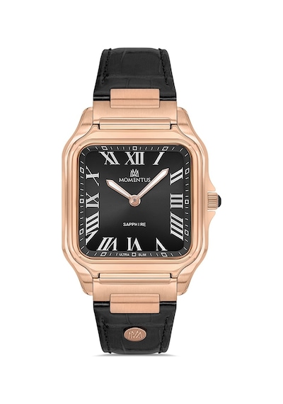 Momentus Men's Crown Master Em348r-04br Rose Gold