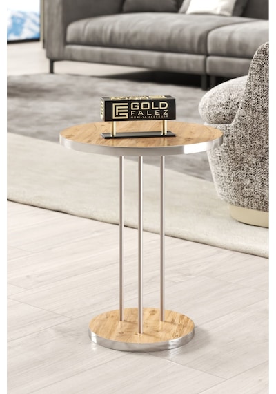 Zigon Sehpa Terra Gümüş Ceviz Diğer