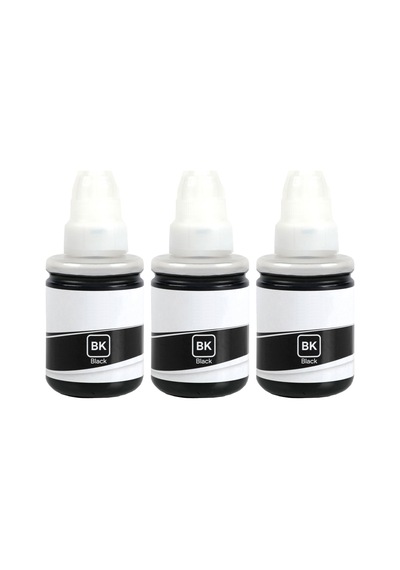 Melsan Canon Pixma G3000 Uyumlu Siyah  Uyumlu Mürekkep 3x135 Ml Toplam 405 Ml