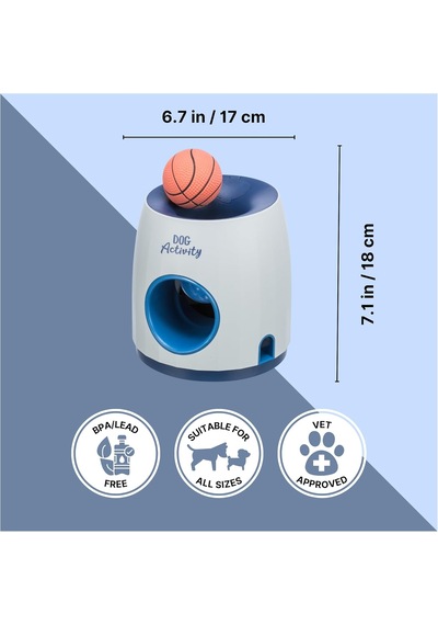 Köpek Oyuncağı, Zeka Köpek Aktivite Strateji Oyunu "ball & Treat" Köpekler İçin İstihbara
