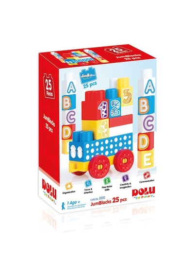 S'82 5030 Oyuncak Kutuda Mega Blok 25 Lı Bzs82 Standart