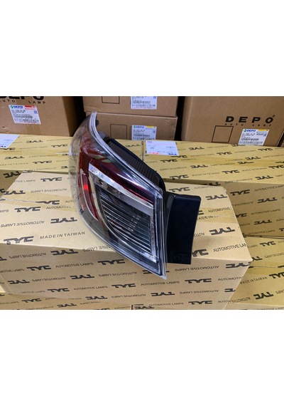 Mazda 3 Bl Sedan 2009-2013 Arası Tyc Sol Dış Stop Lambası Duysuz Bbp2-51-160e / Bbp2-51-160d