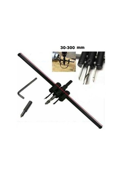 Emka Ayarlanabilir Ayarlı Daire Delme Panç Seti 30.200 Mm