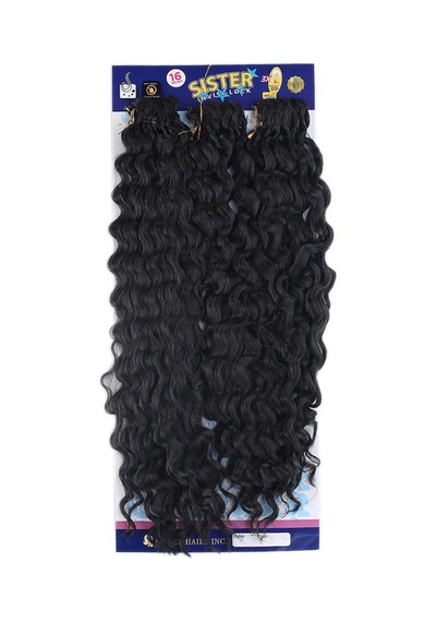 Sister Afro Dalgası Saç-koyu Kestane 2