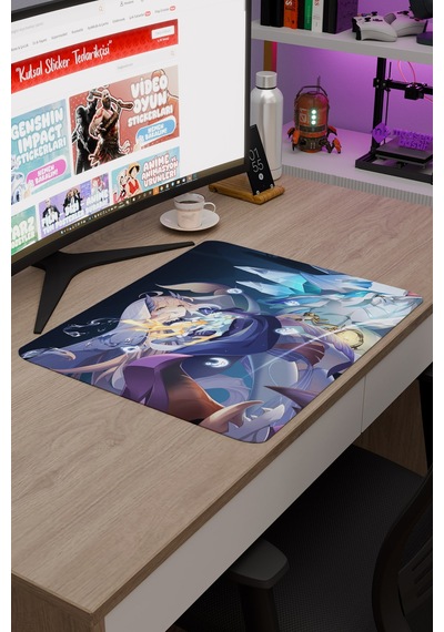 Kokomi Genshin Impact Anime Gacha V5 - 48x40 Xl Gaming Mouse Pad Fare Altlığı