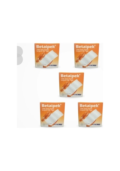Beta İpek Tıbbi İpek Flaster 2,5cm X 5m - 5 Adet