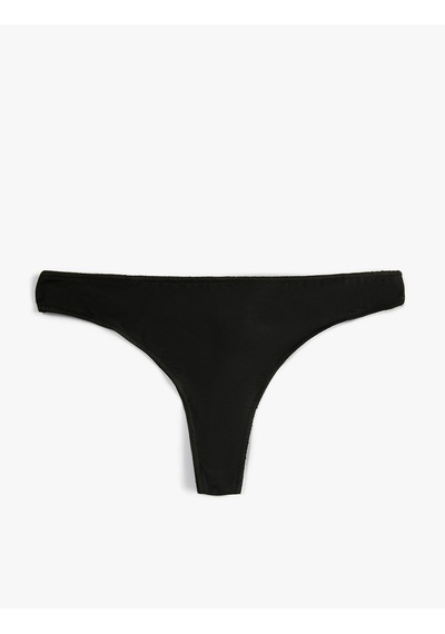 Koton Tanga Külot Basic Siyah 3slk30205mk Siyah