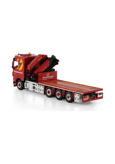 1/50 Bredenoord Daf Xf Space Cab My2017 8x2 Trıdem Wıth Palfınger Pk 65002 Sh
