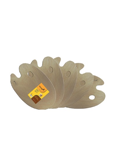 Fanart Academy Mdf Oval Palet 20x30x0,3cm