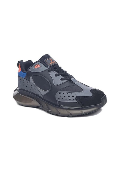 Celira Bld Siyah Turuncu Erkek Sneaker Spor Ayakkabı Siyah - Turuncu