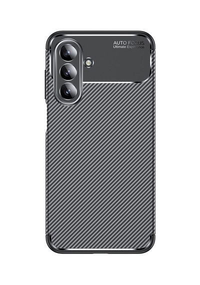 Zore Samsung Galaxy Uyumlu A26 Kılıf Omsy Negro Silikon Kapak - Siyah