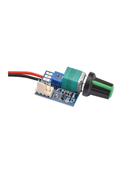 Dc 12v Pwm Fan Hız Kontrol Devresi Zfc4-1km Ayar Potlu Anahtarlı Pc Cpu