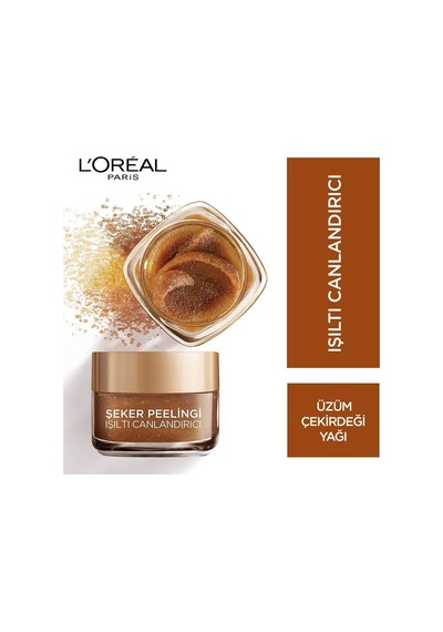 Tr L'oréal Paris Şeker Peelingi Işıltı Canlandırıcı, 50 Ml