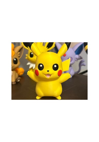 Pikachu Chibi Figür