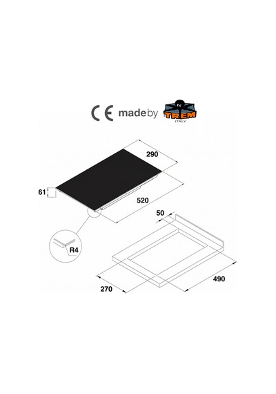 Ocean Systems / Made By Trem - İkili İndüksiyonlu Cam Ocak - Modern, Verimli Ve Kompakt