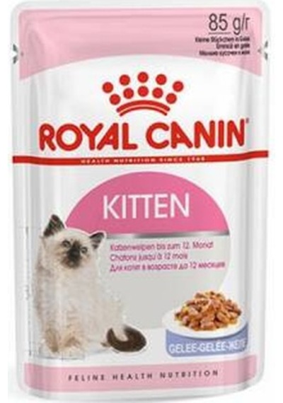 Pouch Kitten Jelly Yavru Kedi Konservesi 12 Adet 85 Gr