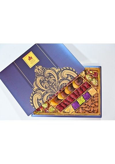 Tadım Dünyası Lüx Karışık Hediyelik Kuruyemiş & Lokum 850 Gr 103