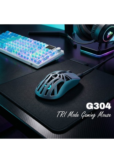 Good Pro G304w Tri Mode Rgb Gaming Hafif Mouse 10000 Dpı Beyaz Diğer