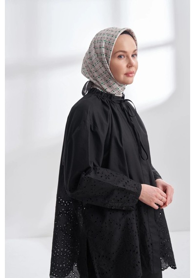 Armanda Orbıs Desen Twill İpek Eşarp - 4306 - 90 X 90 / Benetton - 930 Benetton - 930