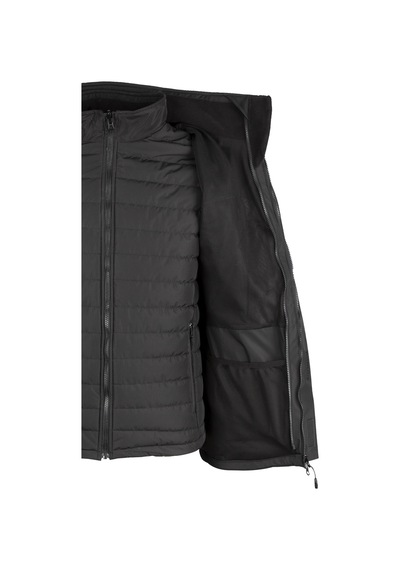 Vav Wear 4ın1 Outdoor Mont Yağmurluk Su Geçirmez Leke Tutmaz Rüzgar Geçirmez Rüzgarlık Erkek Mont 3tech03 Siyah