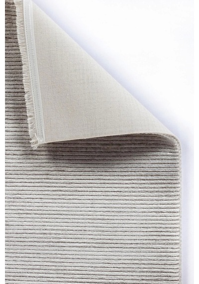 Apex Truva 6612 Gri Akrilik Modern Makine Halısı Antrasit