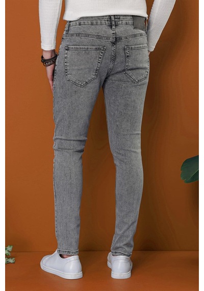 Efor Denim Pnt 118 Gri Jean Pantolon Gri