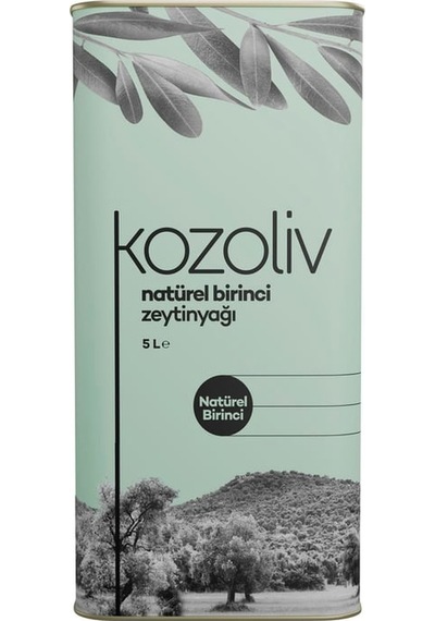 Kozoliv Naturel Birinci Zeytinyağı Teneke 5 L