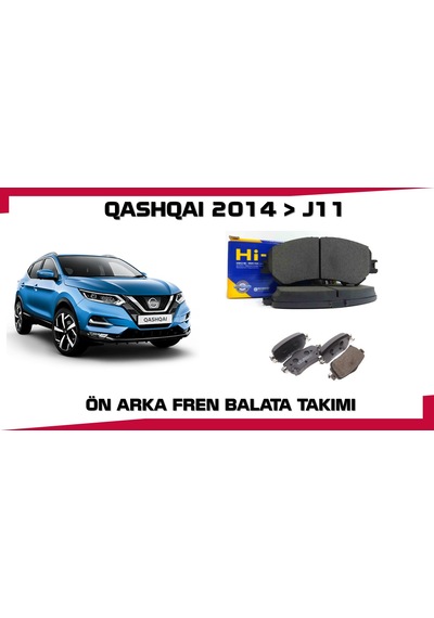 Qashqai Ön Arka Balata Takımı Hi-q Sangsın Korea 2014 Sonrası