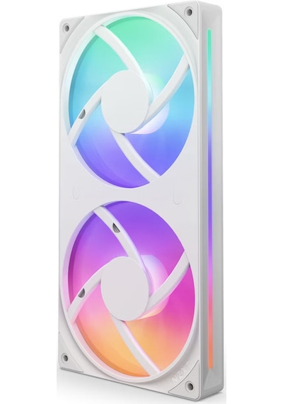 Nzxt F240 Rgb Beyaz 240 Mm Fan 2'li Rf-u24hf-w1