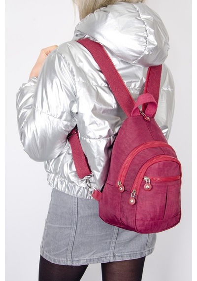 Bizoon Np2055 Krinkl Kumaş Sırt Ve Body Bag Kadın Çanta