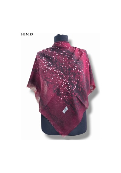 Dolce Life Dolce Cool Desenli Flamlı Pamuk Eşarp 1015-115 Çok Renkli