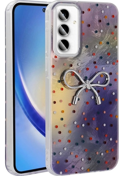 Galaxy Uyumlu A35 Kılıf Kamera Korumalı Figürlü Zore Ponti Silikon Kapak 1
