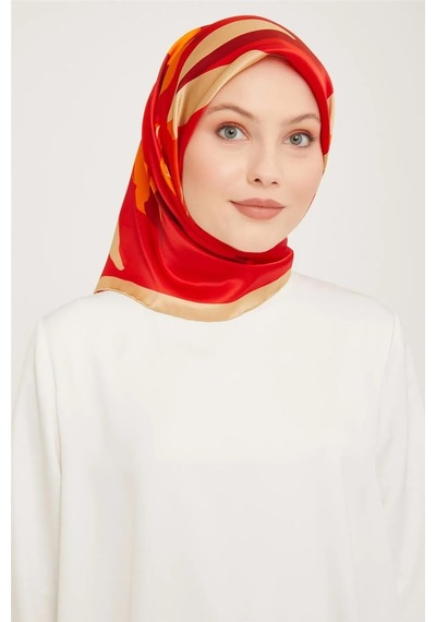 Armine Dj Saf İpek Sura Eşarp 9042d-s09