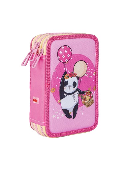 Hoalaa Panda 3 Katlı Dolu Kalem Çantası P-210129
