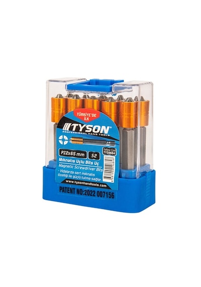Tyson Bits Uç Pz2x65 Mm Tek Yön 10 Adet