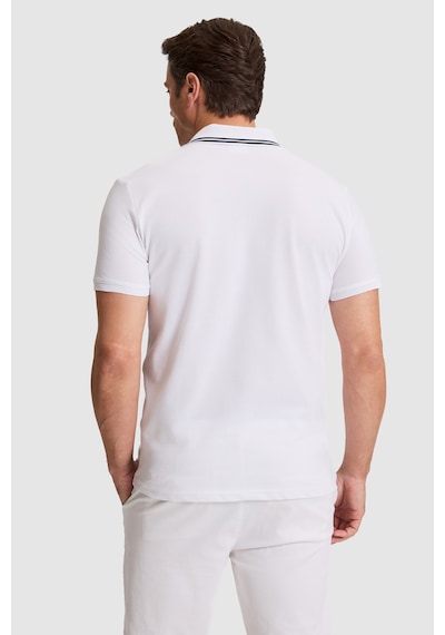 U.S. Polo Assn. U.s. Polo Assn. Erkek Beyaz Tişört Basic 50322384-vr013