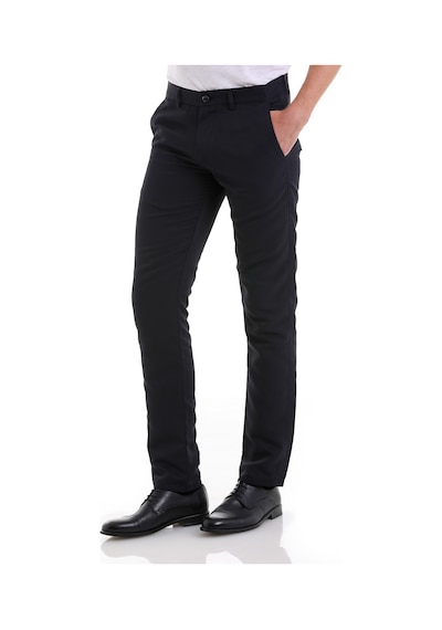 Hatemoğlu Lacivert D. Slim Fit Desenli Yandan Cep Kanvas Pantolon Lacivert Hatemoğlu Lacivert D. Slim Fit Desenli Yandan Cep Kanvas Pantolon Lacivert