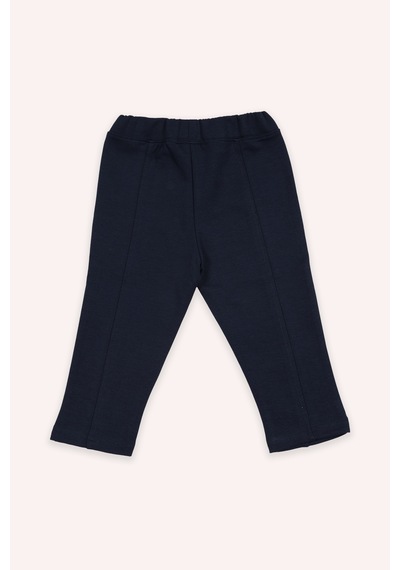 Kız Bebek Beli Lastikli Lacivert Pantolon 5652858