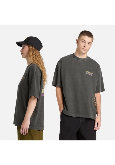 Timberland Fly Fishing Graphic Erkek Siyah T-shirt Tb0a5n7z0011 2800282