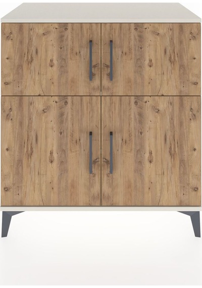Hyperion Şifonyer 3 Raflı 4 Kapaklı 88x44x96 Aytaşı-çam Aytaşı
