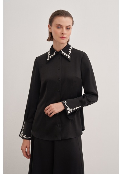 Aker 24aw15259111 Küçük Beden Bluz 24aw15259111 002 Siyah Siyah