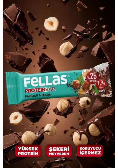 Protein Bar - Fındıklı Ve Kakaolu 32 G X 12 Adet