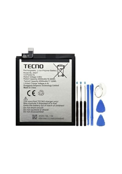 Senalstore Tecno Camon 16 Premier Pil Batarya Bl-44ct+tamir Set