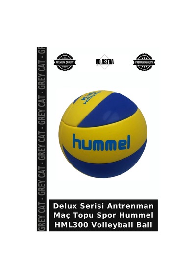 Delux Serisi Antrenman Maç Topu Spor Hummel Hml300 Volleyball Ball Çok Renkli