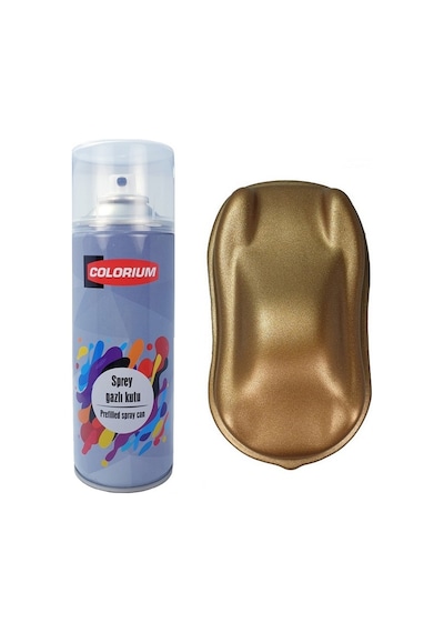 Colorium Plastik Sökülebilir Kauçuk Bronz Sprey Dip Boya 400 ML