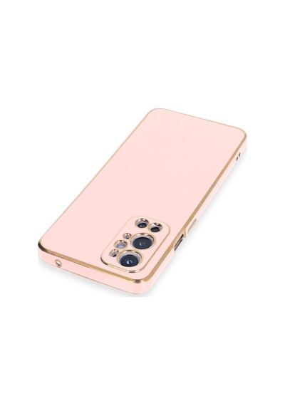 Gld-spt- Newface One Plus 9 Pro Kılıf Volet Silikon - Pembe