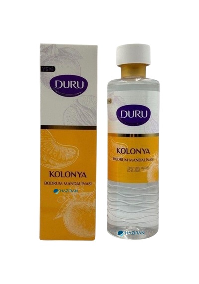 200 Ml Cam Şişe Kolonya 3'lü Set, Bodrum Mandalinası, Kiraz Çiçeği, Okyanus Tazeliği