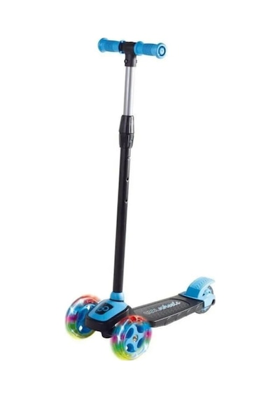 Led Işıklı 3 Tekerlekli Yükseklik Ayarlı Twist Çocuk Scooter 3 Yaş Mavi