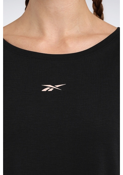 Reebok Rela Tee Antrasit Kadın Kısa Kol T-shirt Gri