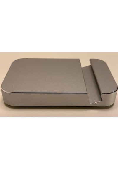 Premium Alüminyum Tablet Standı, Ergonomik Kompakt Tasarım, Tüm Ipad Modelleri İle Uyumlu, Masaüstü Kullanım, Yatay Ve Dikey Kullanım Gümüş Gri